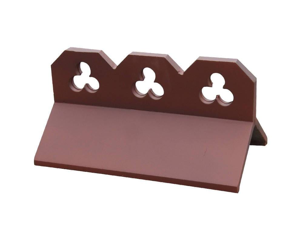 GRC Concrete 450mm Club Crested Angle Ridge Tile