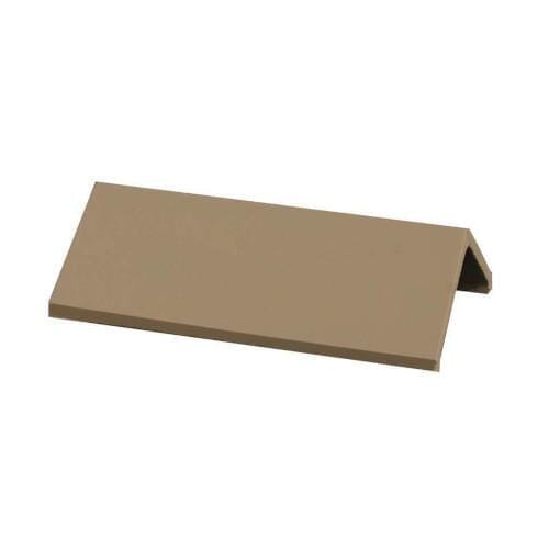 GRC Concrete 450mm Plain Angle Ridge Tile - Buff