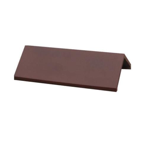 GRC Concrete 450mm Plain Angle Ridge Tile - Old English Red