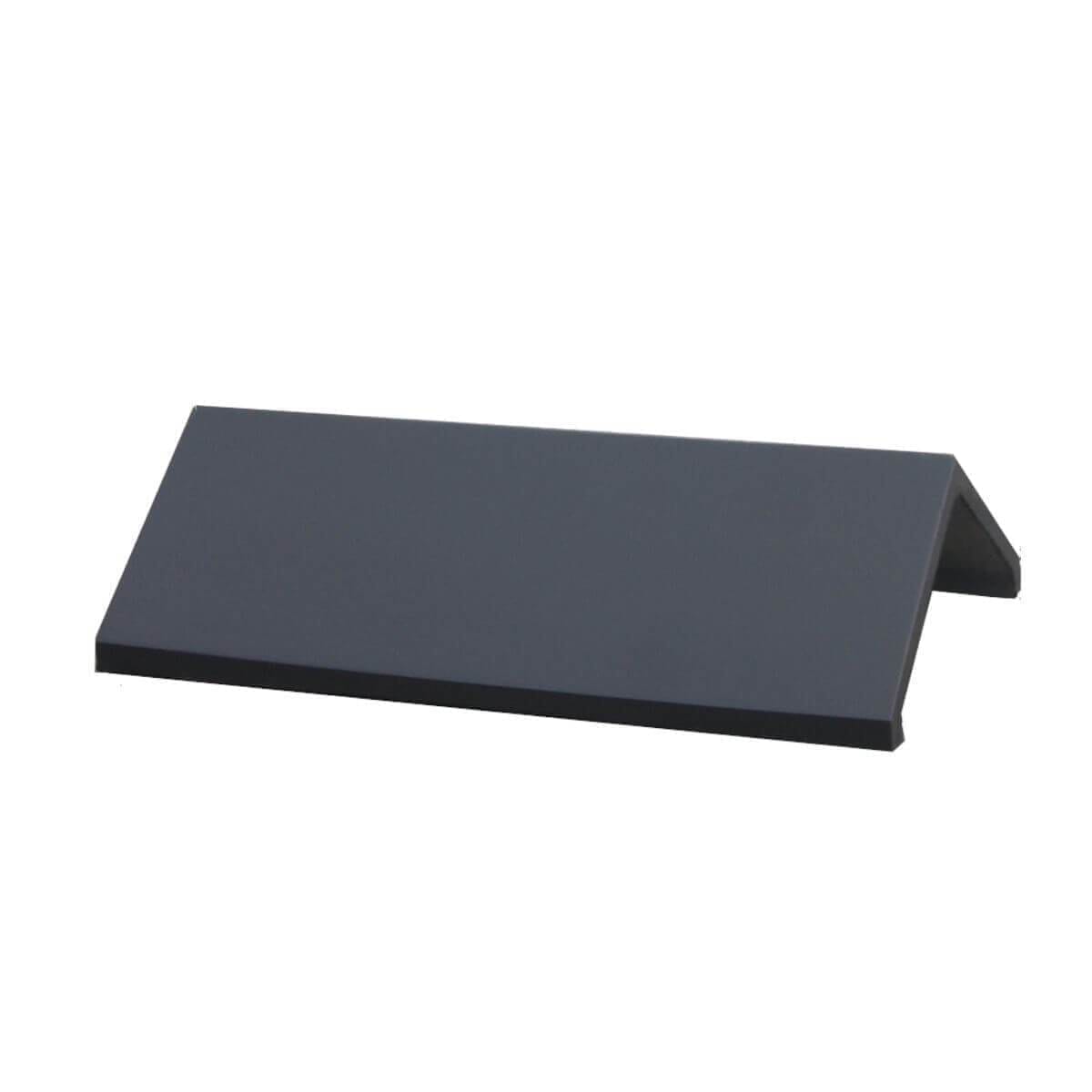 GRC Concrete 450mm Plain Angle Ridge Tile- Warm Grey