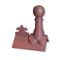 GRC Concrete Bishop Ball Fleur de Lys Ridge Tile Finial