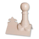 GRC Concrete Bishop Ball Fleur de Lys Ridge Tile Finial