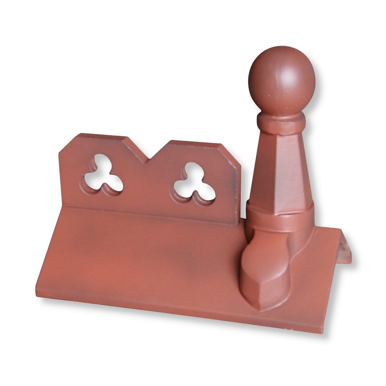 GRC Concrete Club Crested Pawn Ball Ridge Tile Finial