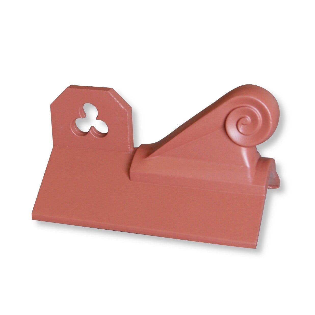 GRC Concrete Club Crested Scroll Ridge Tile Finial