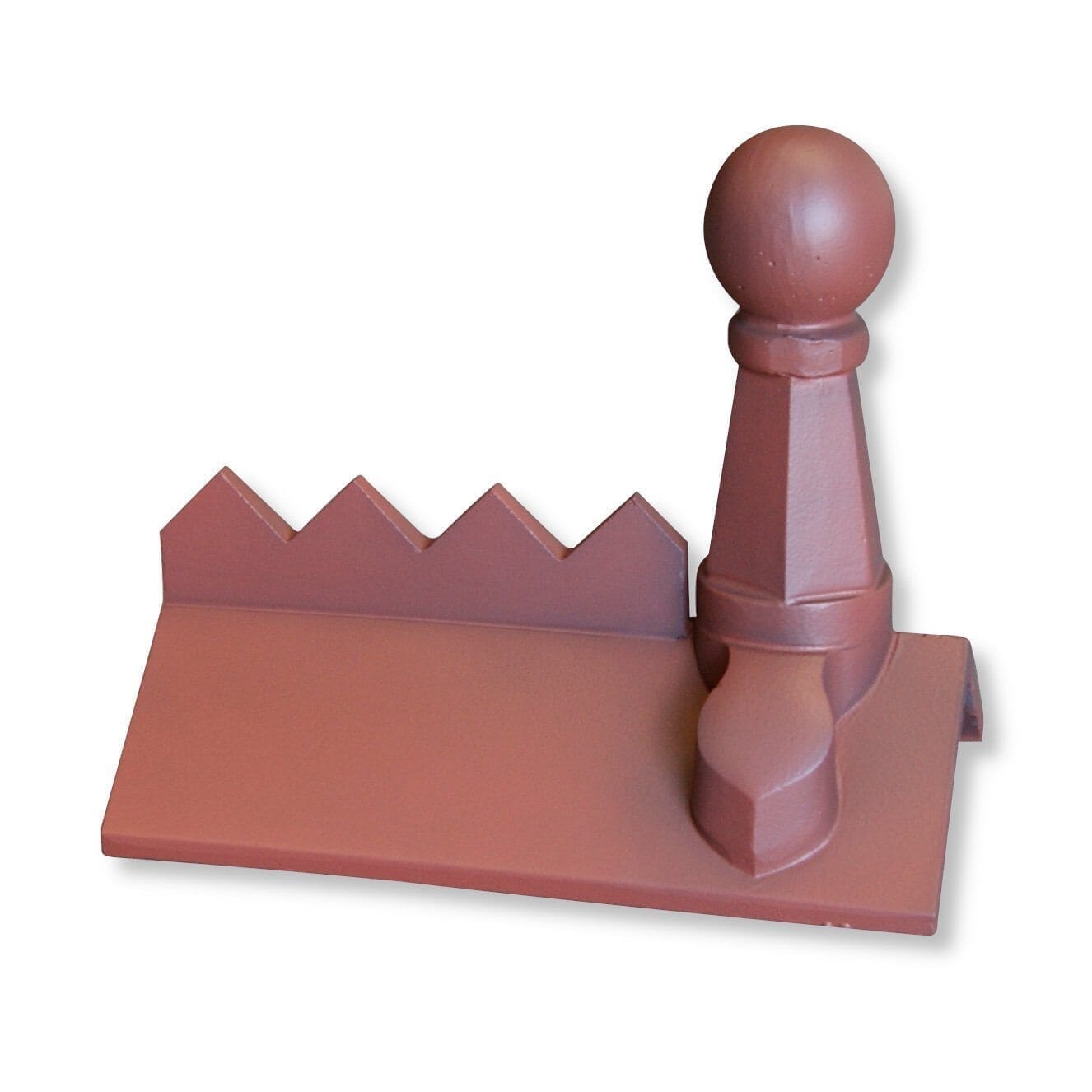 GRC Concrete Cocks Comb Pawn Ball Ridge Tile Finial