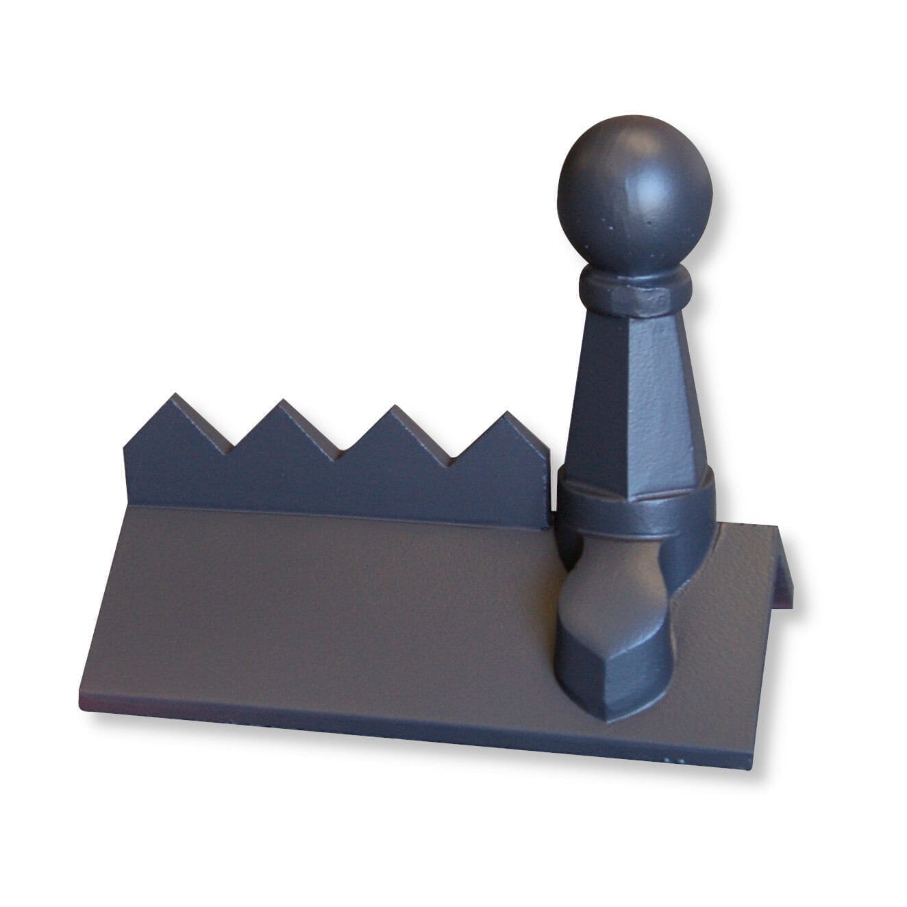 GRC Concrete Cocks Comb Pawn Ball Ridge Tile Finial