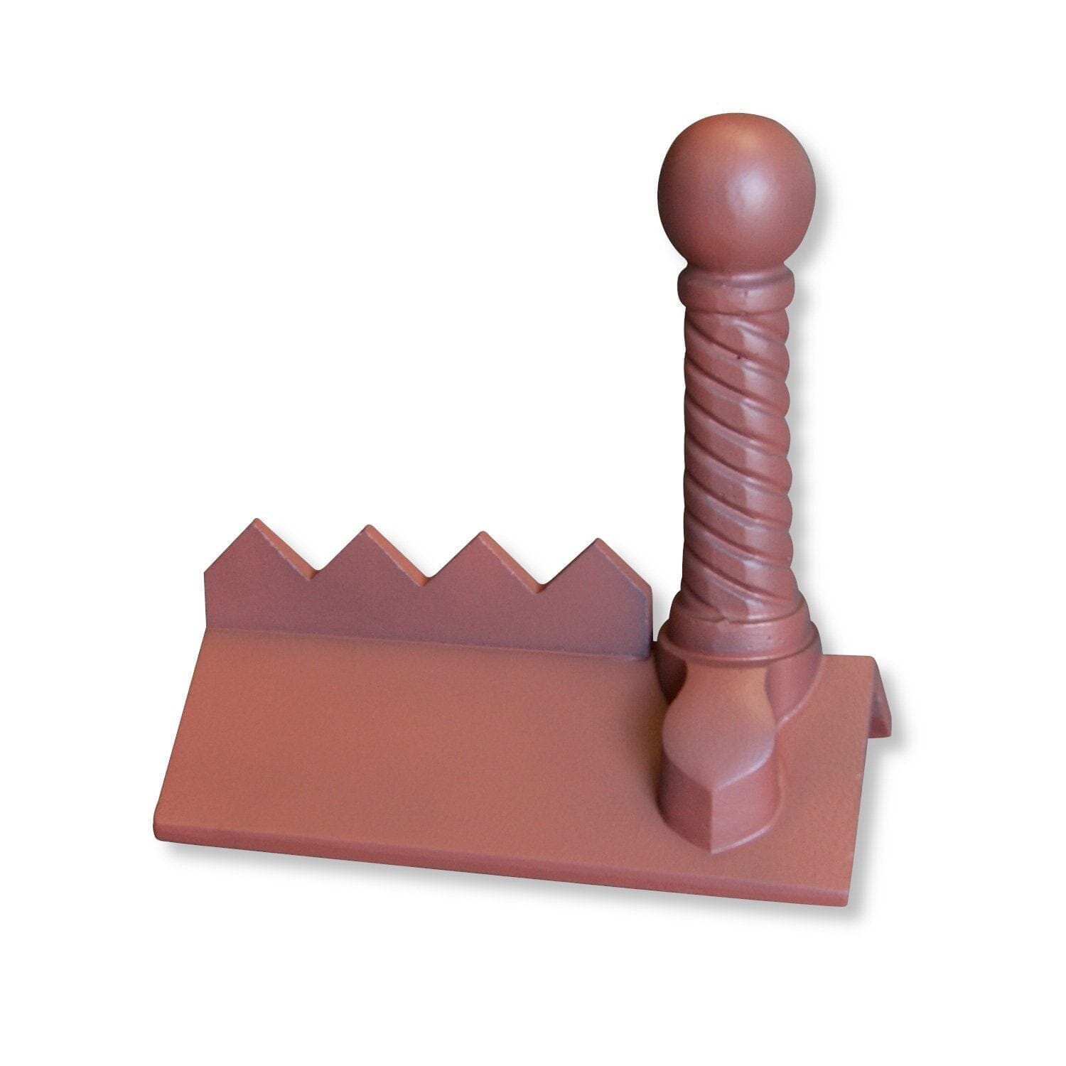 GRC Concrete Cocks Comb Spiral Ball Ridge Tile Finial