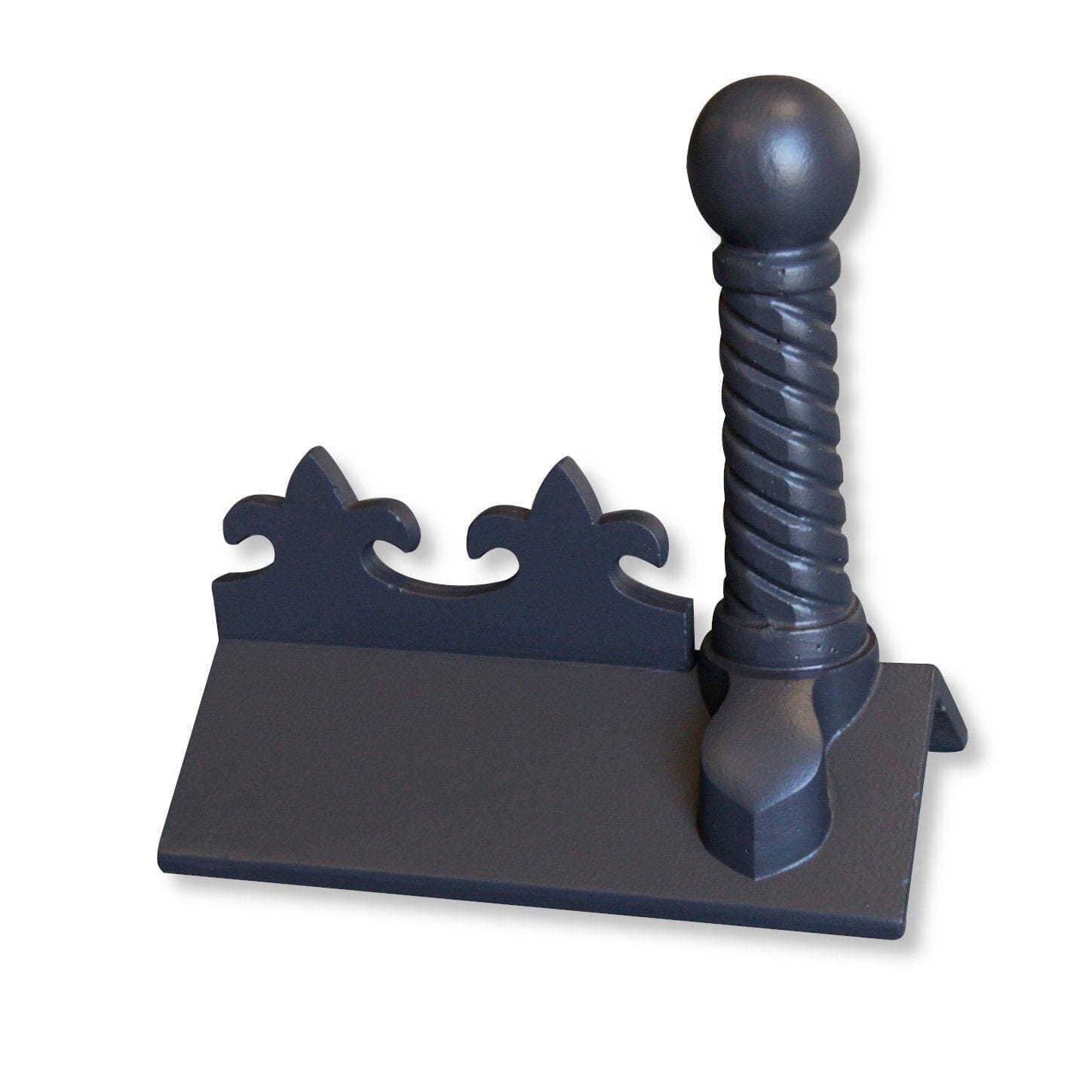 GRC Concrete Fleur-de-Lys Spiral Ball Ridge Tile Finial