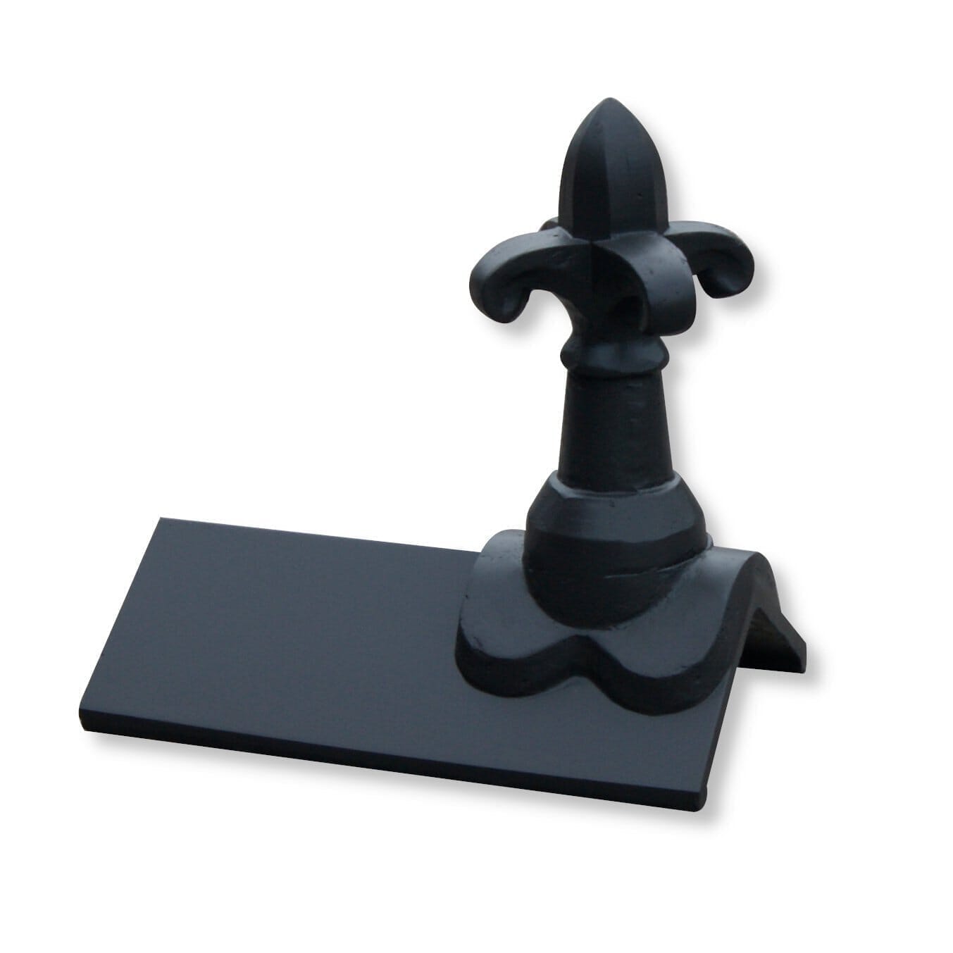 GRC Concrete Fleur de lys Low Profile Plain Angle Ridge Tile Finial