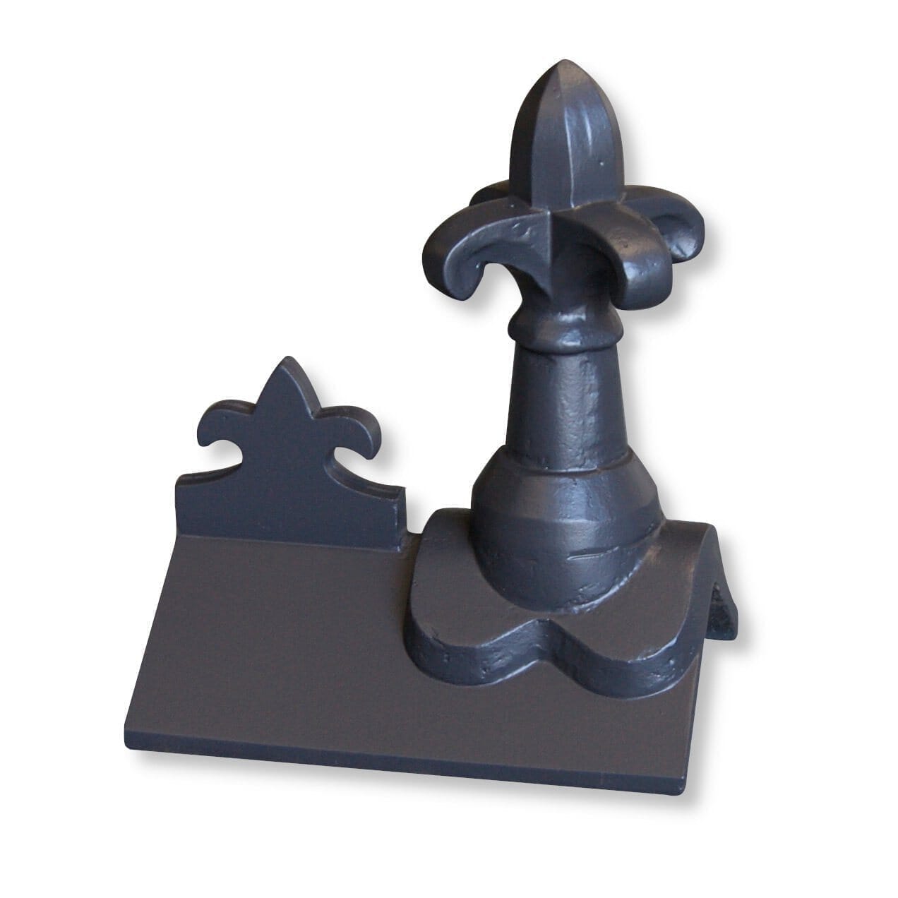 GRC Concrete Fleur de lys Low Profile Ridge Tile Finial