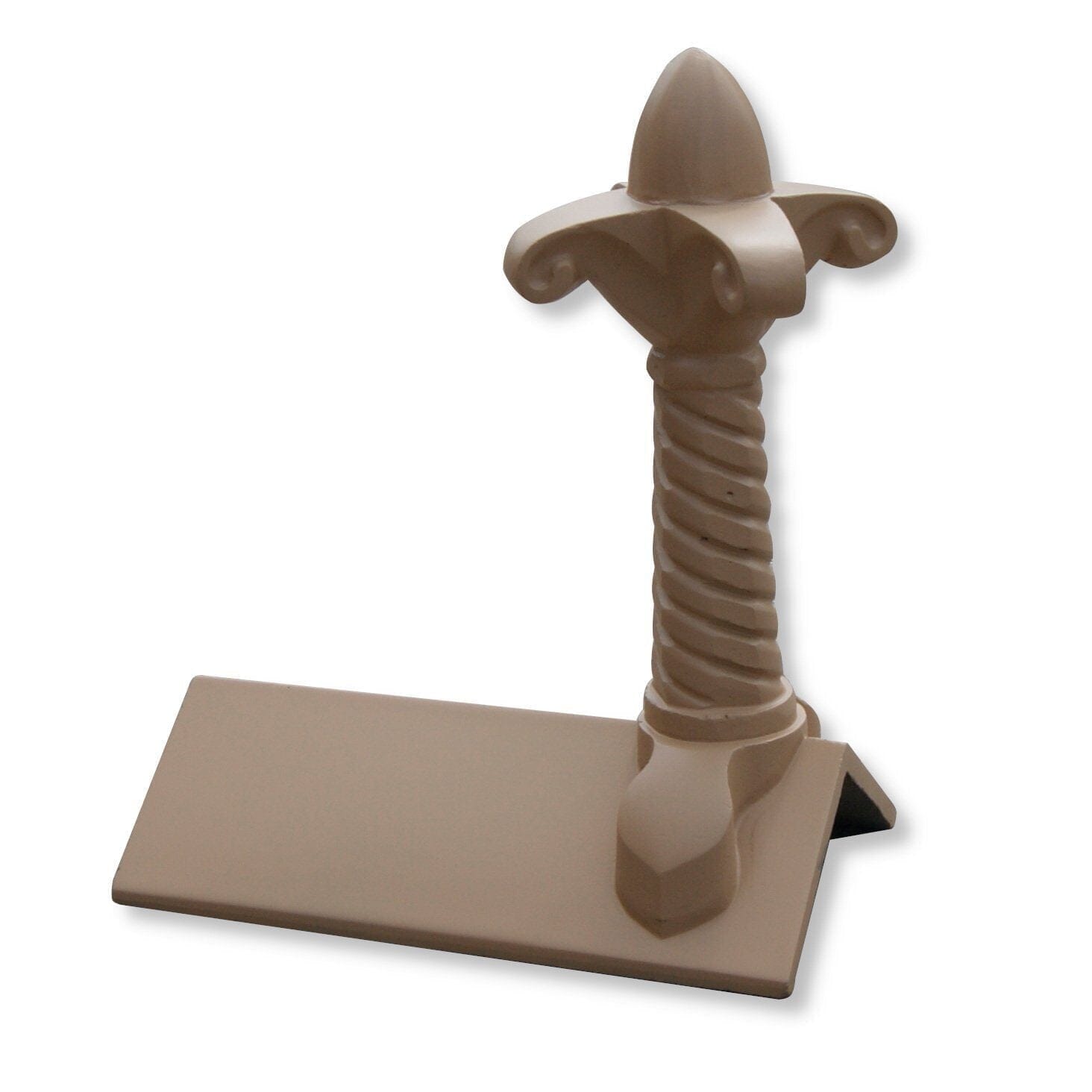 GRC Concrete Fleur de lys Plain Angle Ridge Tile Finial