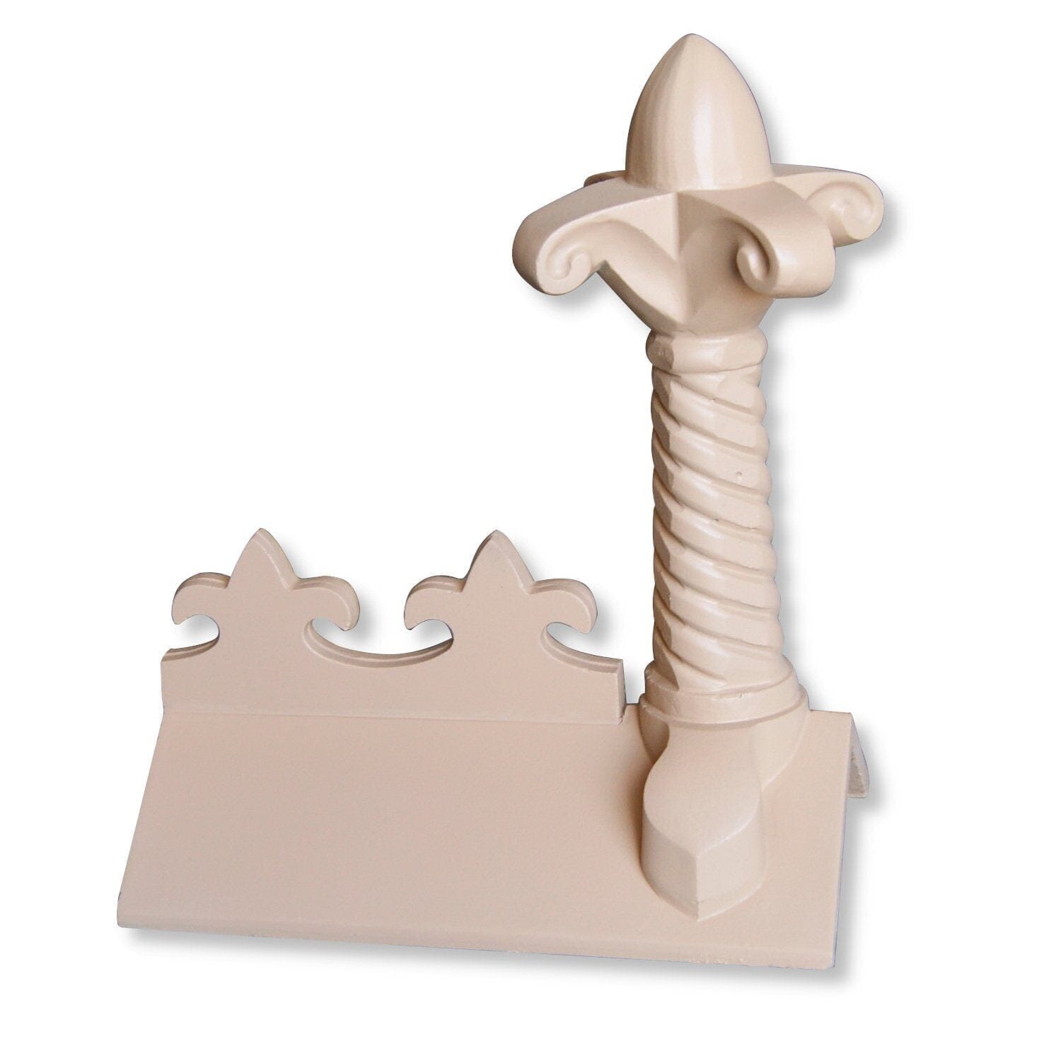 GRC Concrete Fleur de lys Ridge Tile Finial