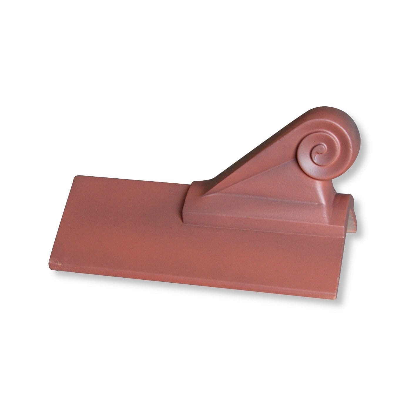 GRC Concrete Plain Angle Scroll Ridge Tile Finial