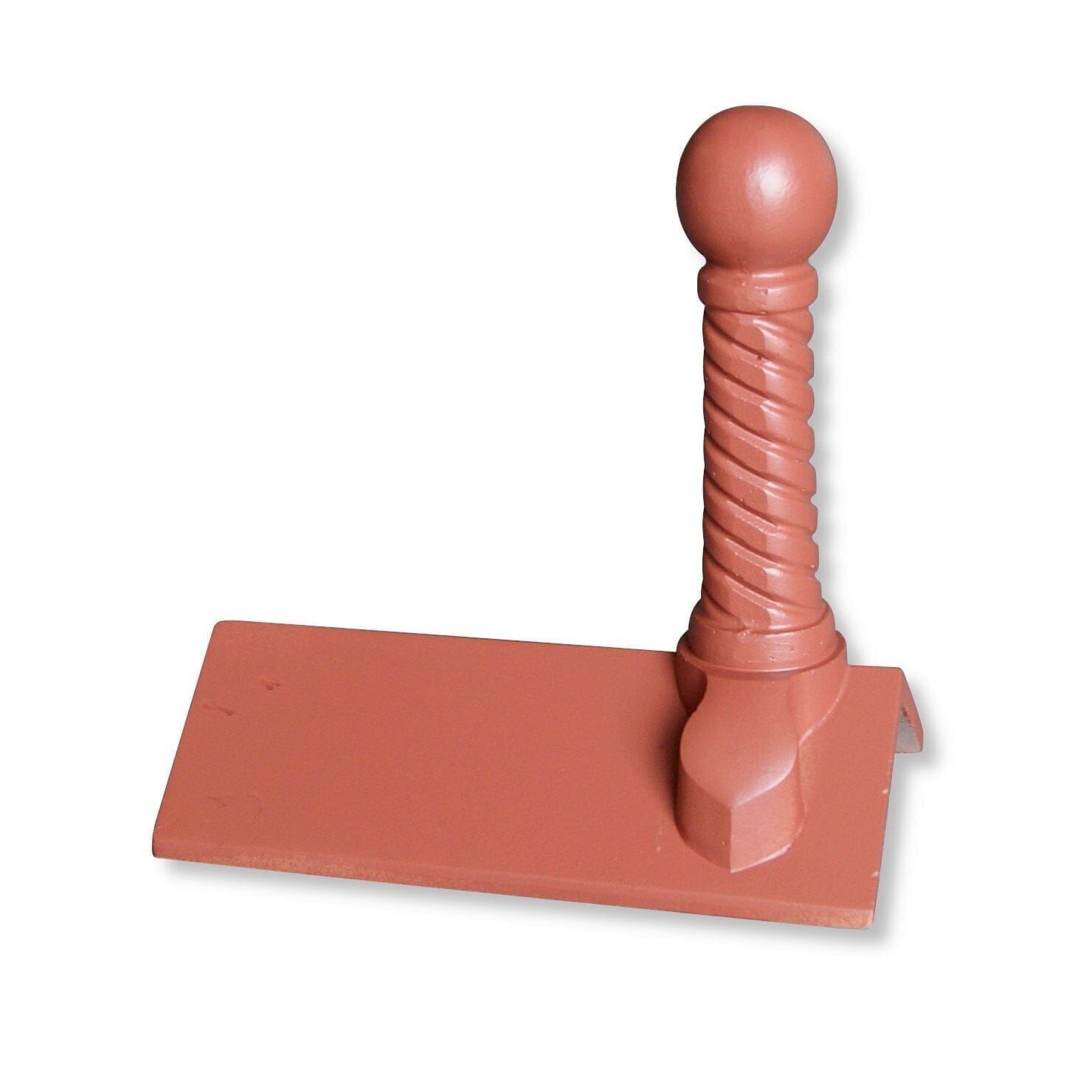 GRC Concrete Plain Angle Spiral Ball Ridge Tile Finial