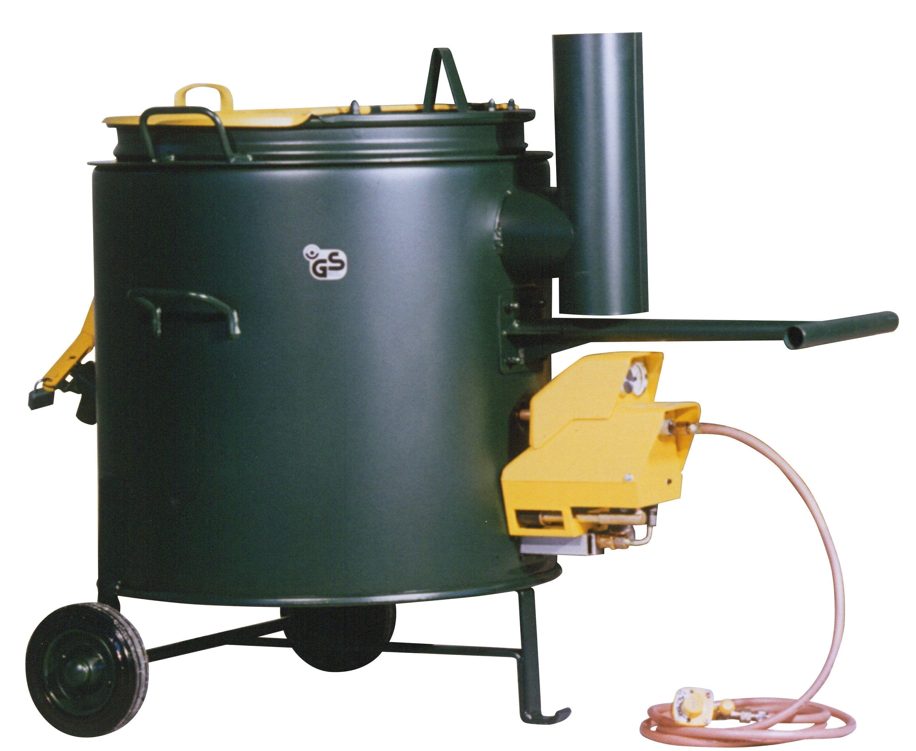 Grün Rekord 119 ltr/ 26 Gallon Round Bitumen Boiler & Burner