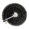 Hedgehog Gutter Brush 75mm x 4m - Black