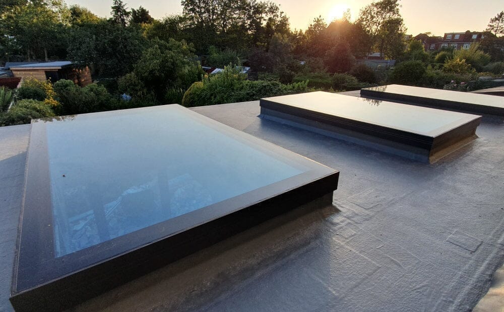 Infinity Double Glazed Flat Fixed Roof Light 1000mm x 2000mm