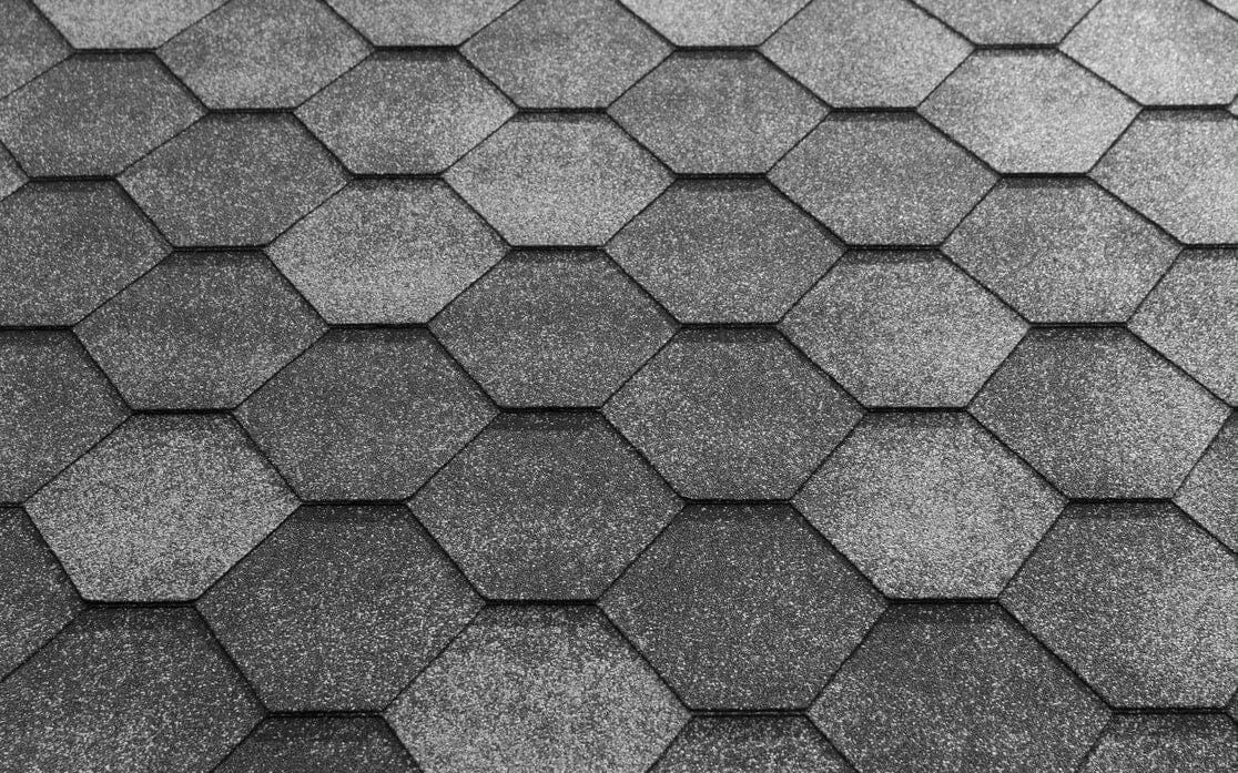 Katepal Super Jazzy Hexagonal Felt Shingles (3m2) - Grey