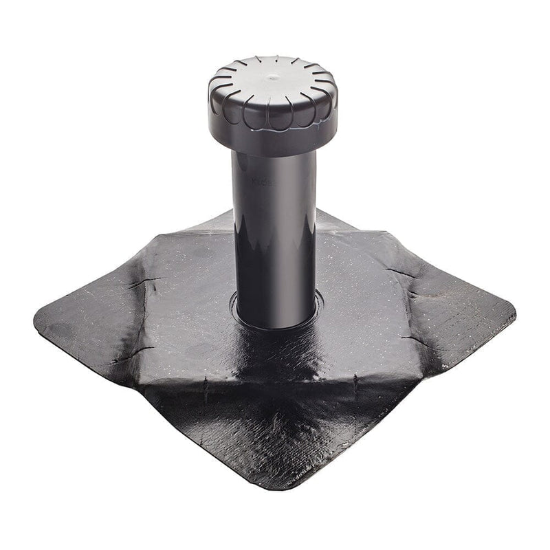 Klober Flavent Flat Roof Breather Vent - Bitumen Skirt - 100mm