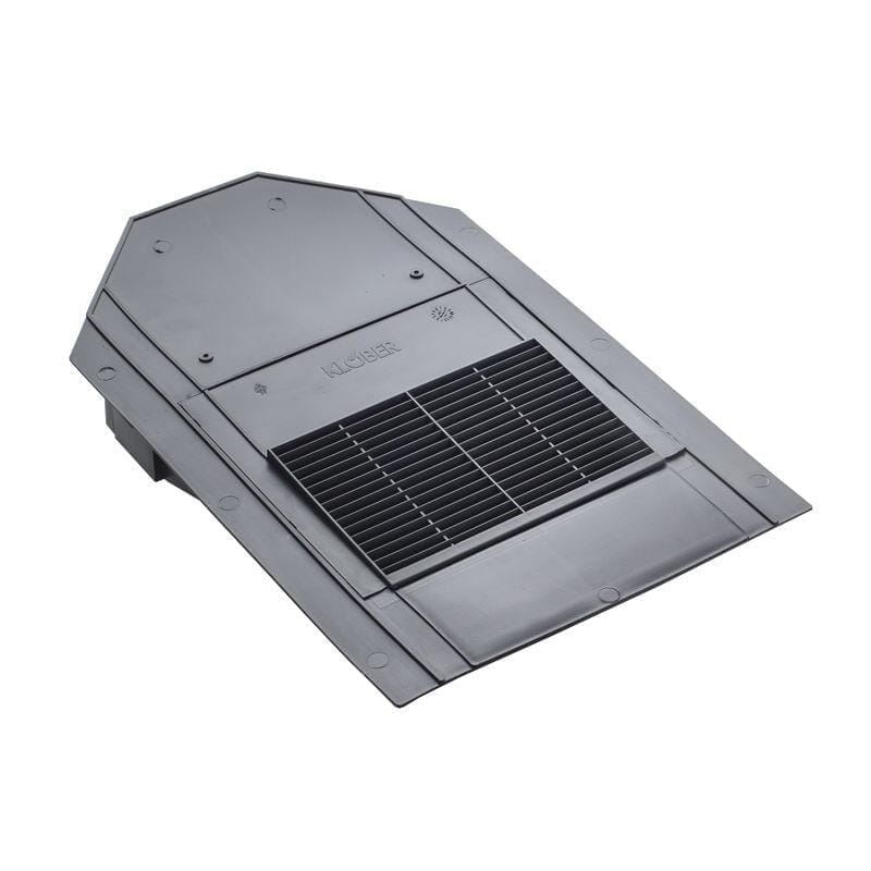 Klober Mini Uni-Line Slate Vent - Dark Slate