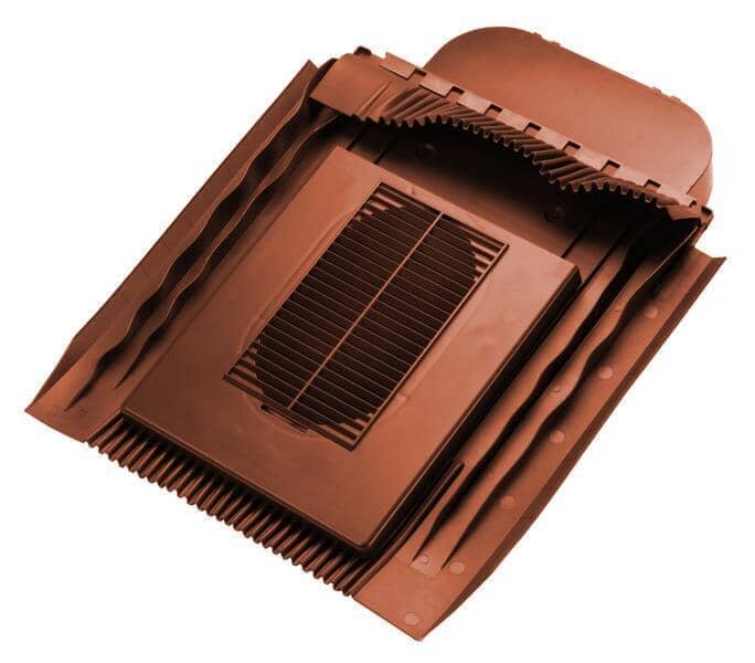 Klober Uni-Line Tile Vent - Terracotta