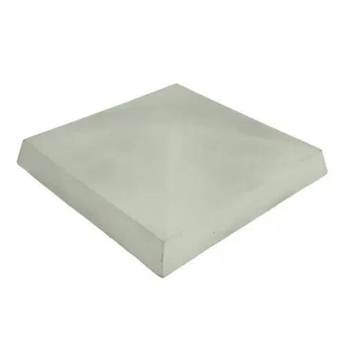 Light Grey Concrete 4 Way Weathered Pier Cap 300mm x 300mm