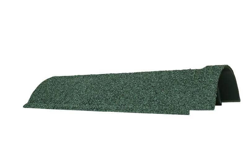 Lightweight Tiles Ridge Tile - Granulated Dark Green