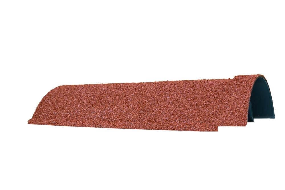 Lightweight Tiles Ridge Tile - Granulated Red