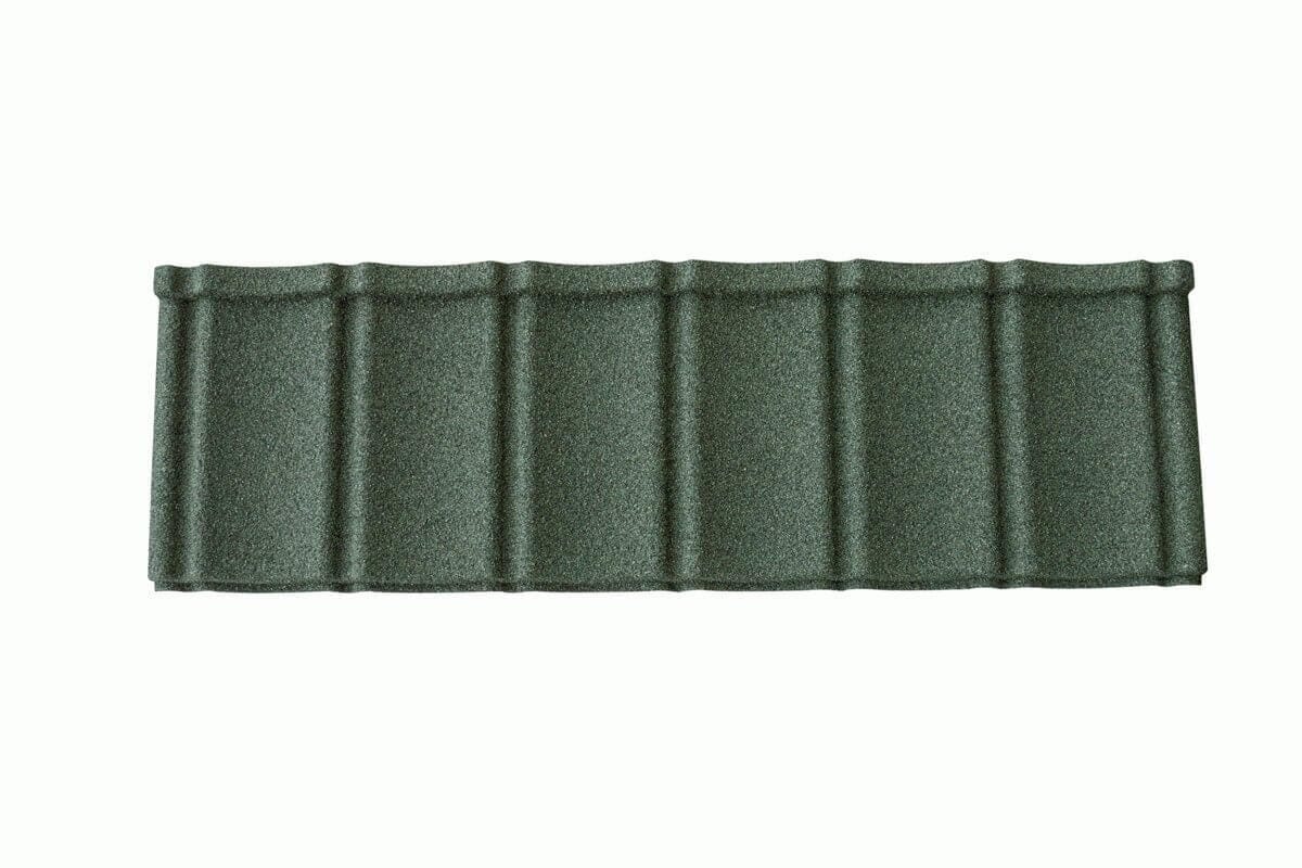 Lightweight Tiles Roof Tile - Granulated Dark Green