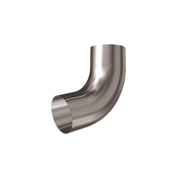 Lindab Magestic Galvanised Steel Round 70 degree Conical Gutter Downpipe Bend