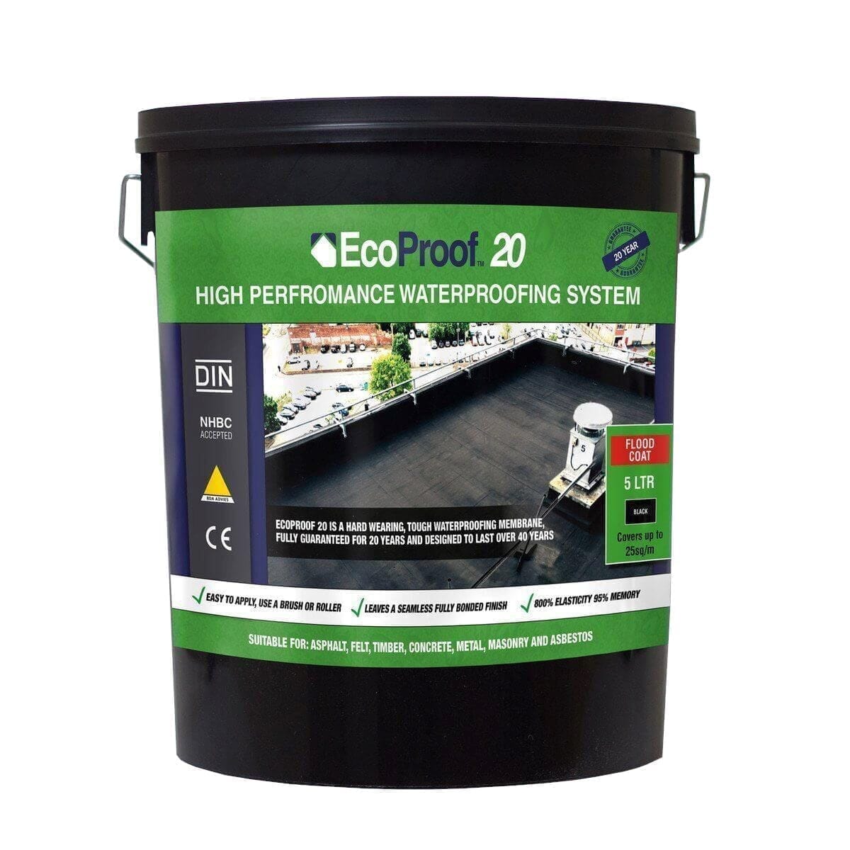 Liquid Rubber Flood Coat - 5 Litres