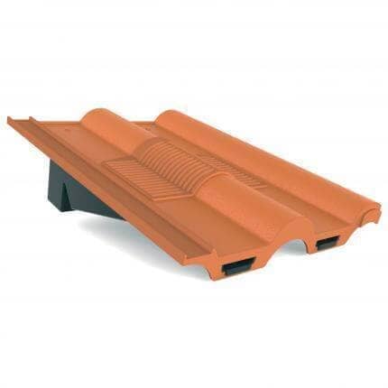 Manthorpe Double Roman In-Line Roof Tile Vent