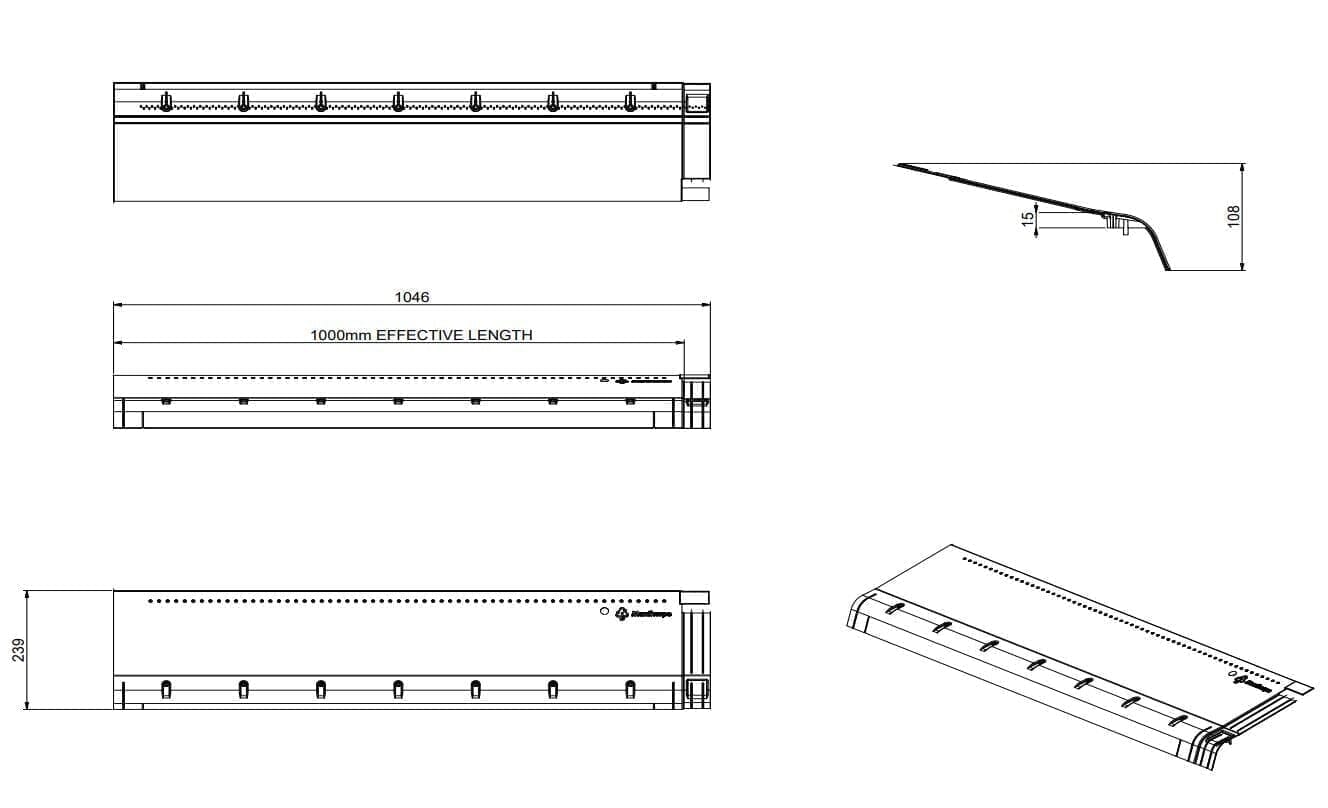 Manthorpe G1295 2-in-1 Eaves Ventilation Pack - Pack of 10