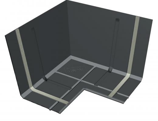 Manthorpe Internal Corner Tray