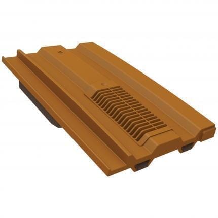 Manthorpe Mini Castellated Roof Tile Vent - Terracotta