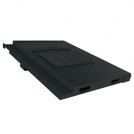 Manthorpe Non-Profile In-Line Roof Tile Vent - Black