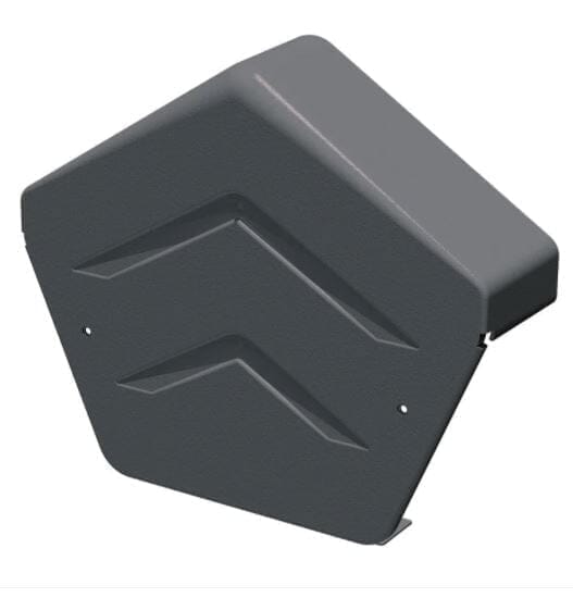 Manthorpe SmartVerge PVCu Angled Ridge End Caps - Pack of 2