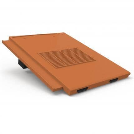 Manthorpe Thin Leading Edge Roof Tile Vent - Terracotta