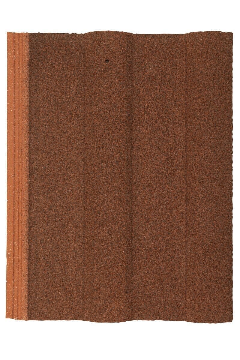 Marley Double Roman Concrete Interlocking Roof Tiles - Dark Red - Pallet of 192