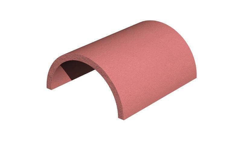 Marley Half Round Clay Ridge Tile 305mm