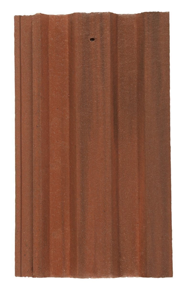 Marley Ludlow Plus Interlocking Concrete Roof Tiles - Old English Dark Red - Pallet of 516