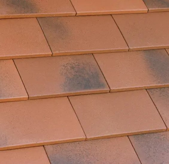 Marley Clay Plain Granny Bonnet Hip Roof Tile