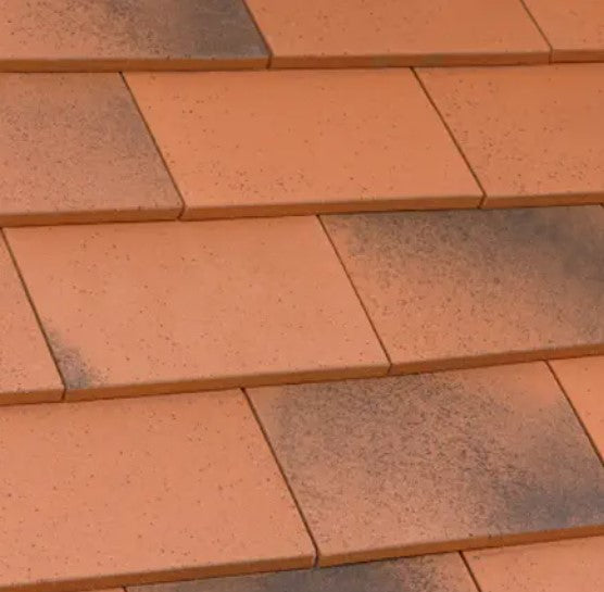 Marley Clay Plain Granny Bonnet Hip Roof Tile