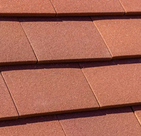 Marley Clay Plain Granny Bonnet Hip Roof Tile