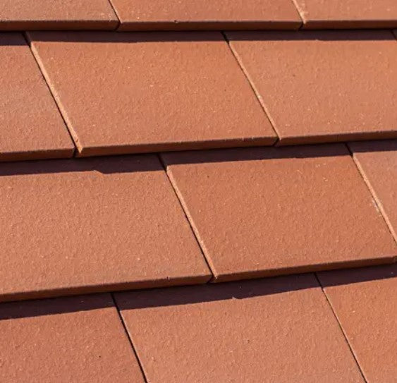 Marley Clay Plain Granny Bonnet Hip Roof Tile