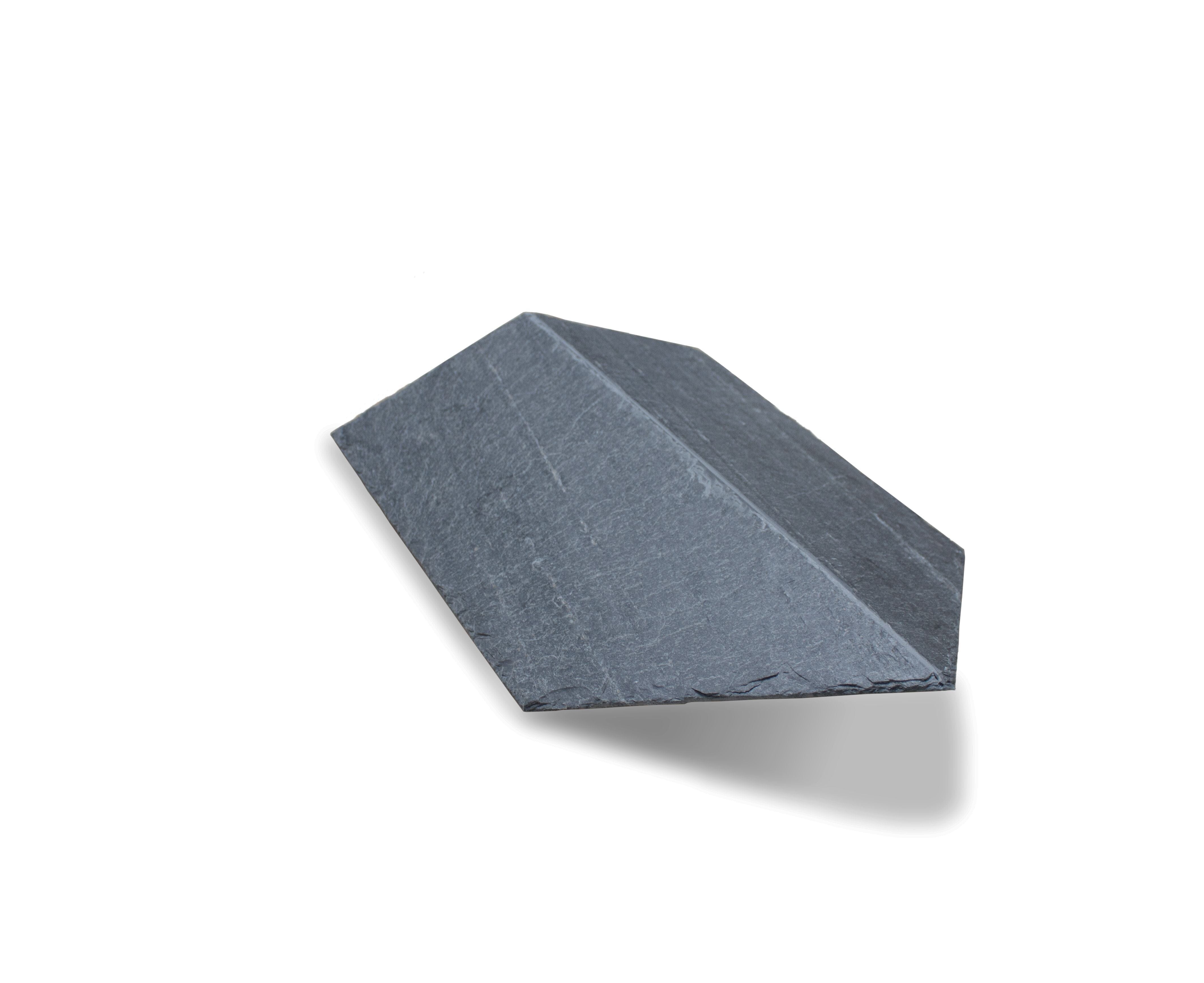 Mayan RealRidge Natural Slate Overlap Hip End Tile 500mm