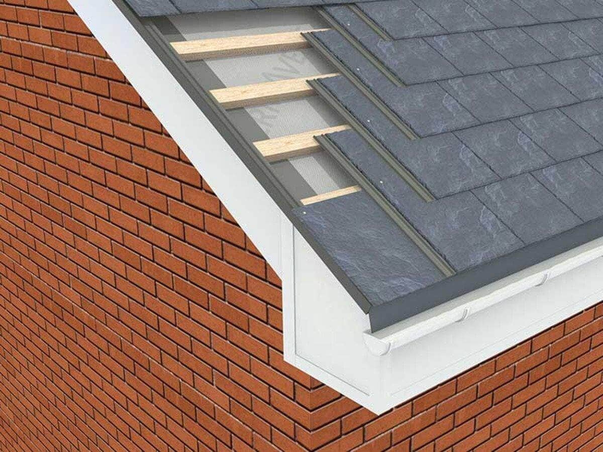 Permavent Continuous Easy Verge Roof System - 3m