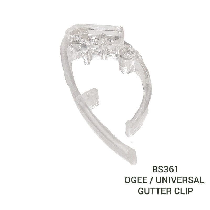 Rainwater Gutter Clips For Bird-X Spikes - Ogee - 100m Pack