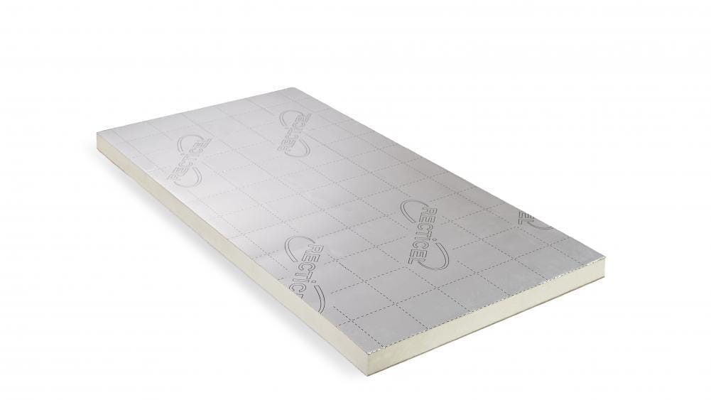 Recticel Eurothane GP PIR Rigid Insulation Board - 2.4m x 1.2m x 100mm