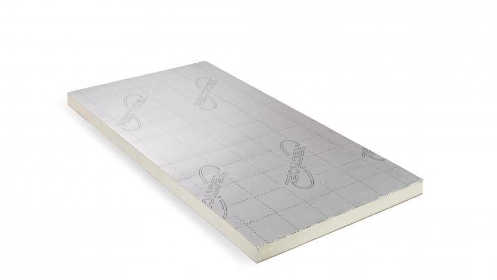 Recticel Eurothane GP PIR Rigid Insulation Board - 2.4m x 1.2m x 150mm